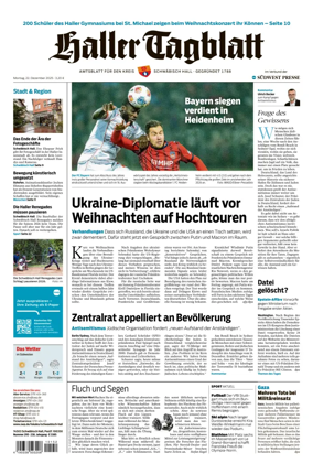 Cover of Haller Tagblatt