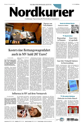 Cover of Neubrandenburger Zeitung