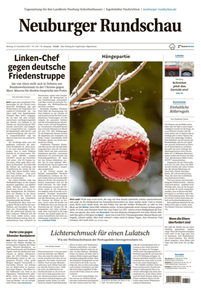 Cover of Neuburger Rundschau