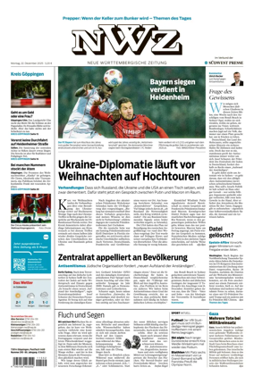 Cover of NWZ  (Göppinger Kreisnachrichten)