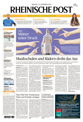 Cover of Rheinische Post Duesseldorf Meerbusch