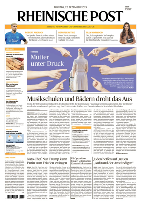 Cover of Rheinische Post Duisburg