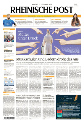 Cover of Rheinische Post – Düsseldorf Mitte/West/Ost/Nord/Süd