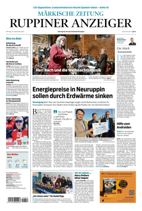 Cover of Ruppiner Anzeiger
