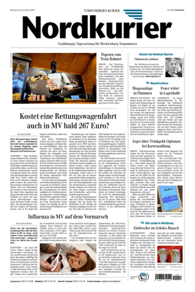 Cover of Vorpommern Kurier (Anklam)