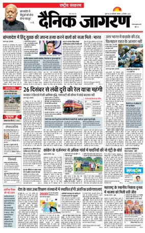 Cover of Dainik Jagran