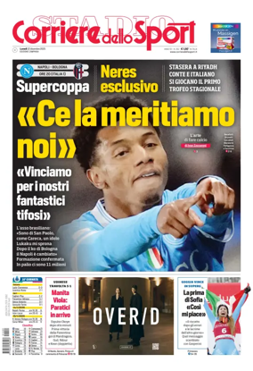 Cover of Corriere dello Sport (Campania)
