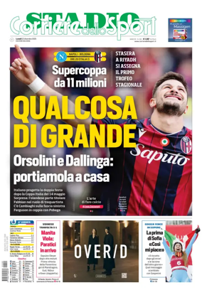 Cover of Corriere dello Sport Stadio (Bologna)