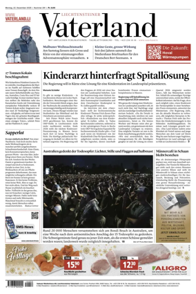 Cover of Liechtensteiner Vaterland