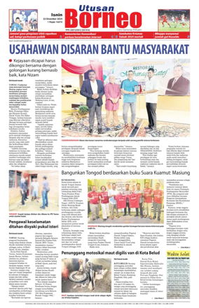 Cover of Utusan Borneo (Sabah)