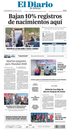 Cover of El Diario de Delicias