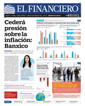 Cover of El Financiero