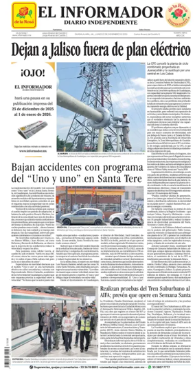 Cover of El Informador