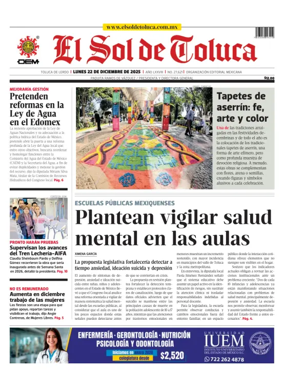 Cover of El Sol de Toluca