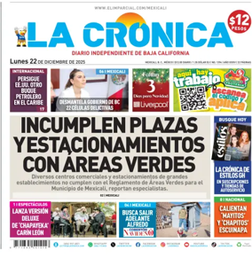 Cover of La Crónica