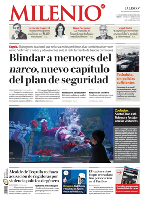 Cover of Milenio Jalisco