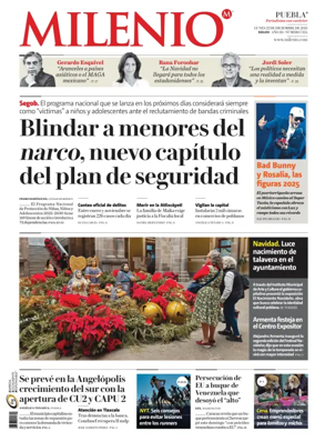 Cover of Milenio Puebla