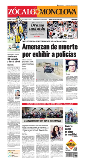 Cover of Zócalo Monclova