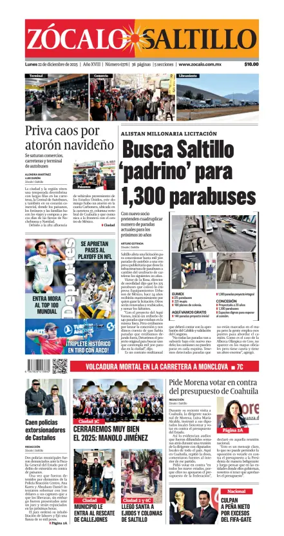 Cover of Zócalo Saltillo