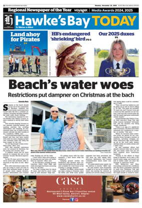 Cover of Hawke's Bay Today