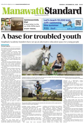 Cover of Manawatu Standard