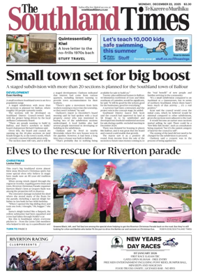 Cover of The Southland Times