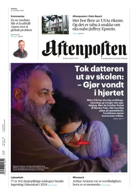 Cover of Aftenposten
