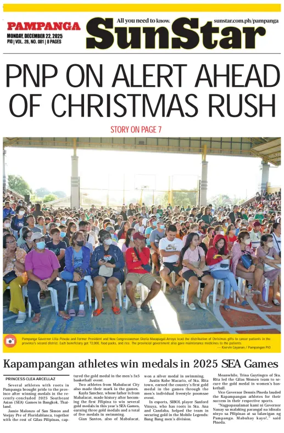 Cover of Sun.Star Pampanga