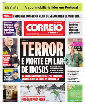 Cover of Correio da Manha
