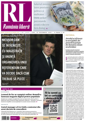 Cover of Romania Libera
