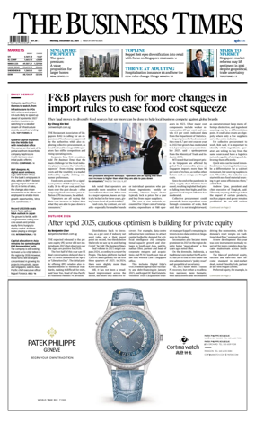 Cover of The Business Times