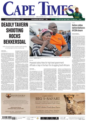 Cover of Cape Times