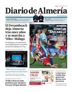 Cover of Diario de Almeria