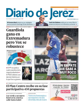 Cover of Diario de Jerez