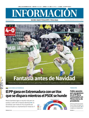 Cover of Diario Informacion (Elche y Vega Baja)