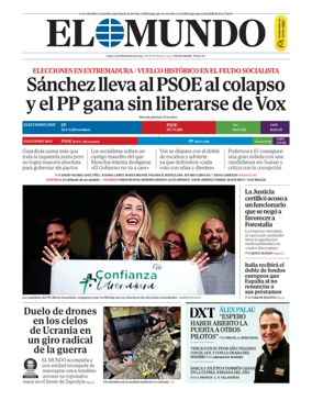 Cover of El Mundo Madrid