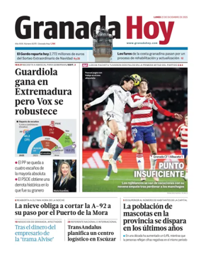 Cover of Granada Hoy