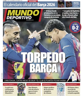 Cover of Mundo Deportivo (Barcelona)
