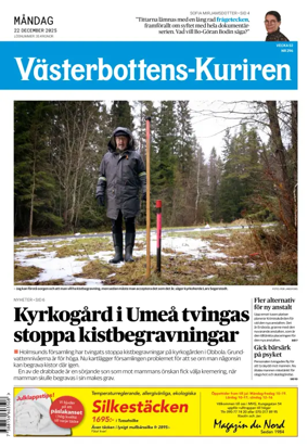 Cover of Västerbottens-Kuriren