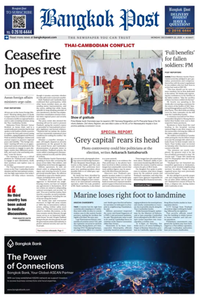 Cover of Bangkok Post