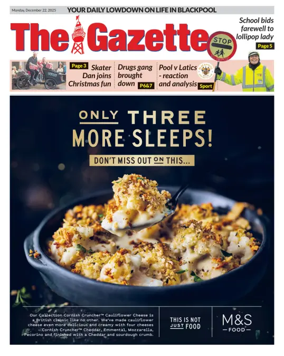 Cover of Blackpool Gazette