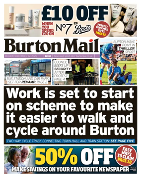 Cover of Burton Mail