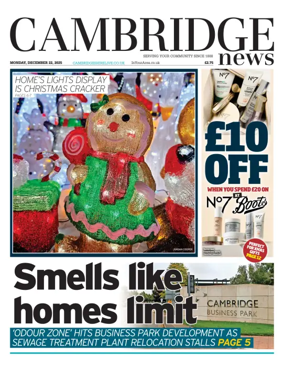 Cover of Cambridge News