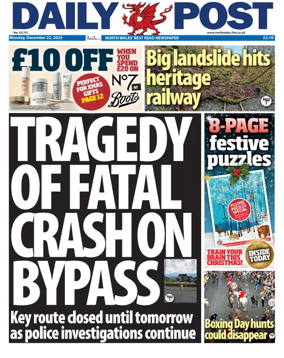 Cover of Daily Post (North Wales)