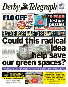 Cover of Derby Telegraph