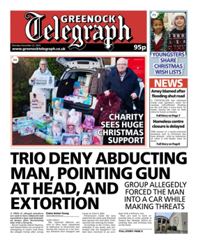 Cover of Greenock Telegraph