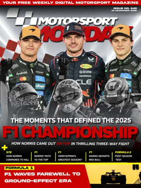 Cover of Motorsport Monday