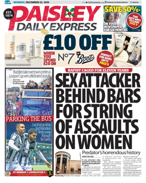 Cover of Paisley Daily Express