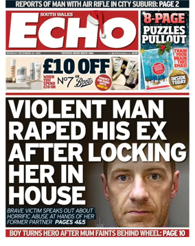 Cover of South Wales Echo