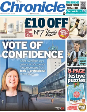 Cover of The Chronicle (UK)